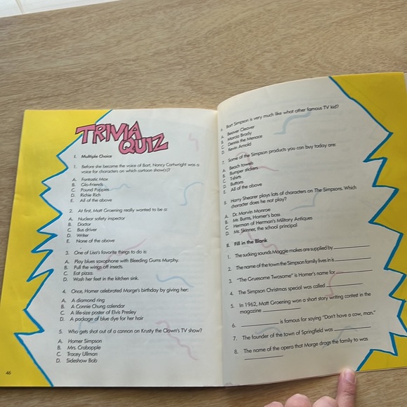 1990’s Simpson Mania Consumer Guide - Picture 6 of 11